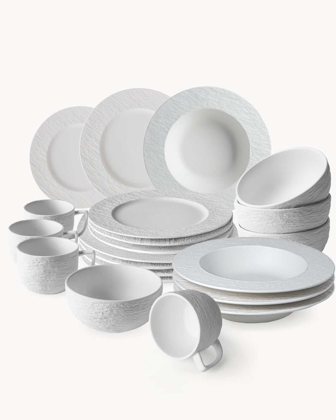 Servizio da tavola Oasis 20 pezzi per 4 persone Set completo