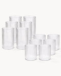 Bicchieri Senita set da 12 da 280 ml e 430 ml