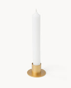 Set di 4 portacandele in metallo Ø 2,2 cm
