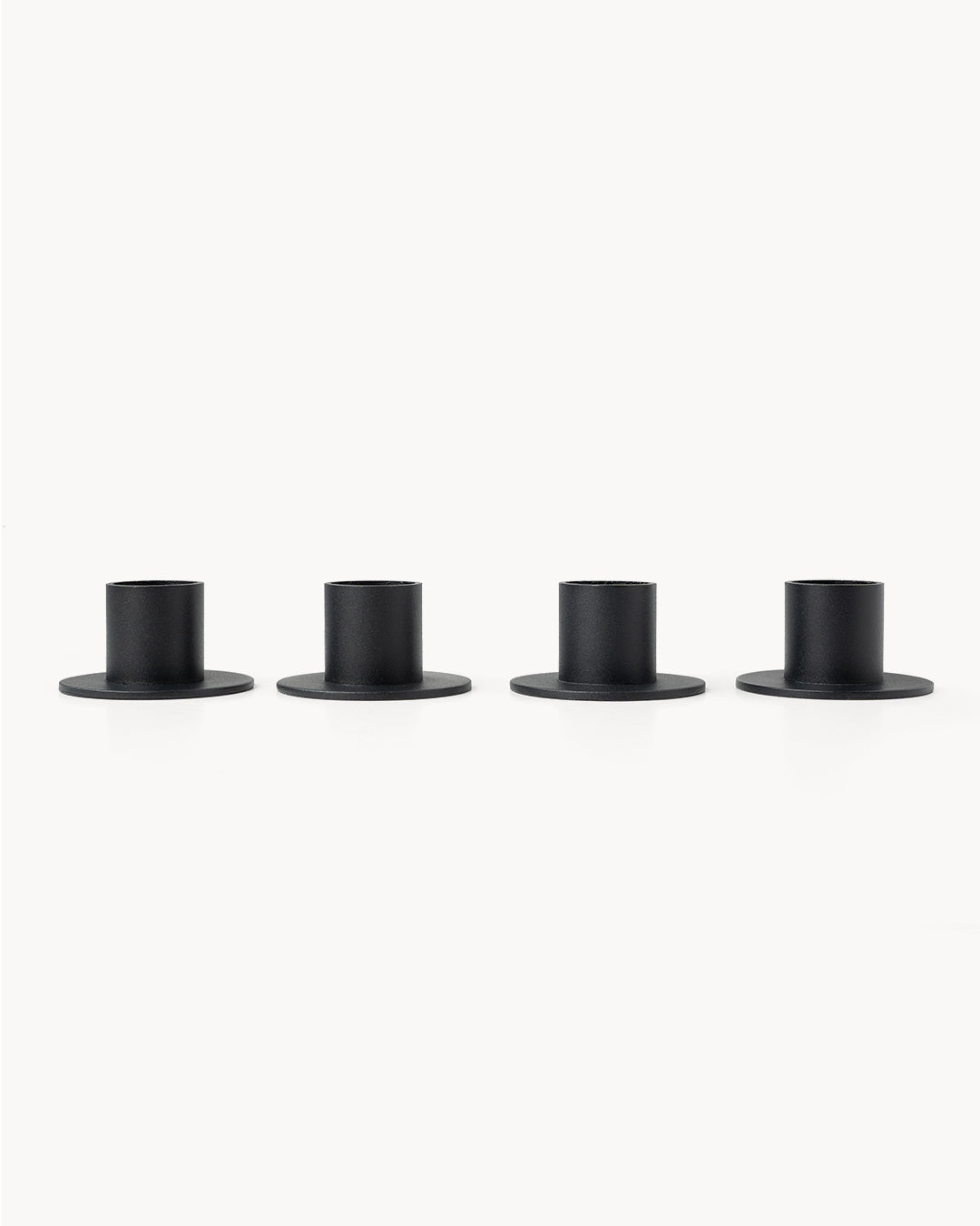 Set di 4 portacandele in metallo Ø 2,2 cm