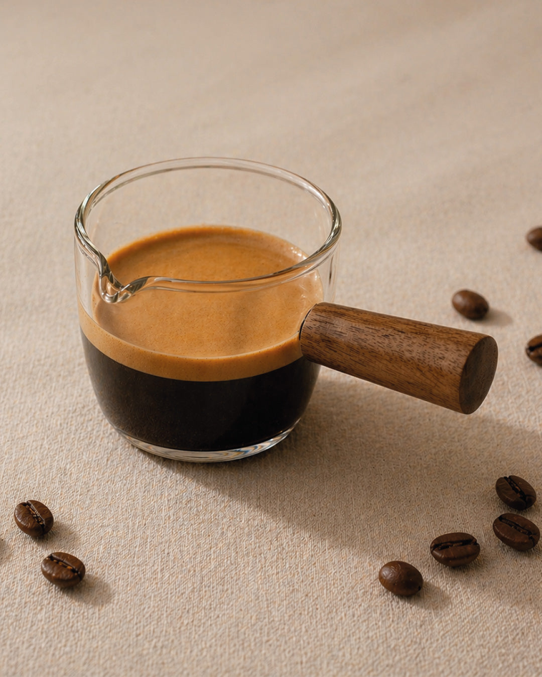 Brocca in vetro per espresso 100 ml