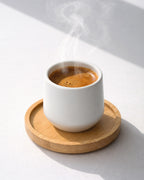 Sottobicchieri in legno di bambù set da 4 da 9,5 cm