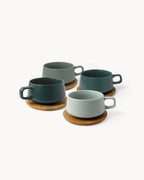 Tazze da cappuccino Luxe, set da 4, 320 ml