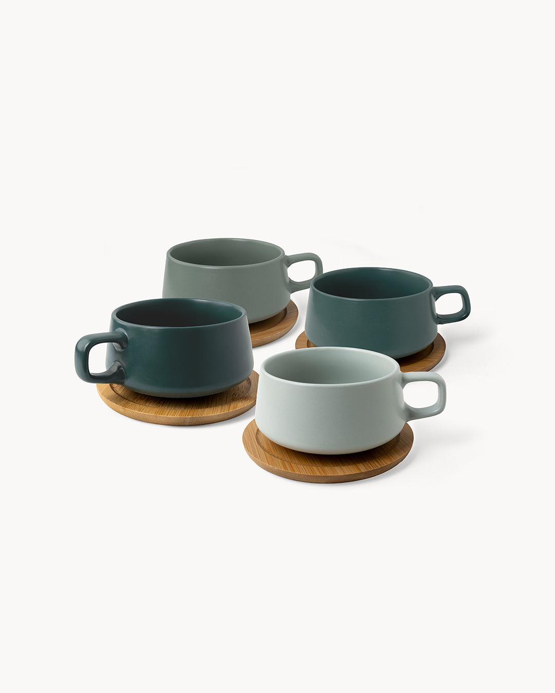 Tazze da cappuccino Luxe, set da 4, 320 ml