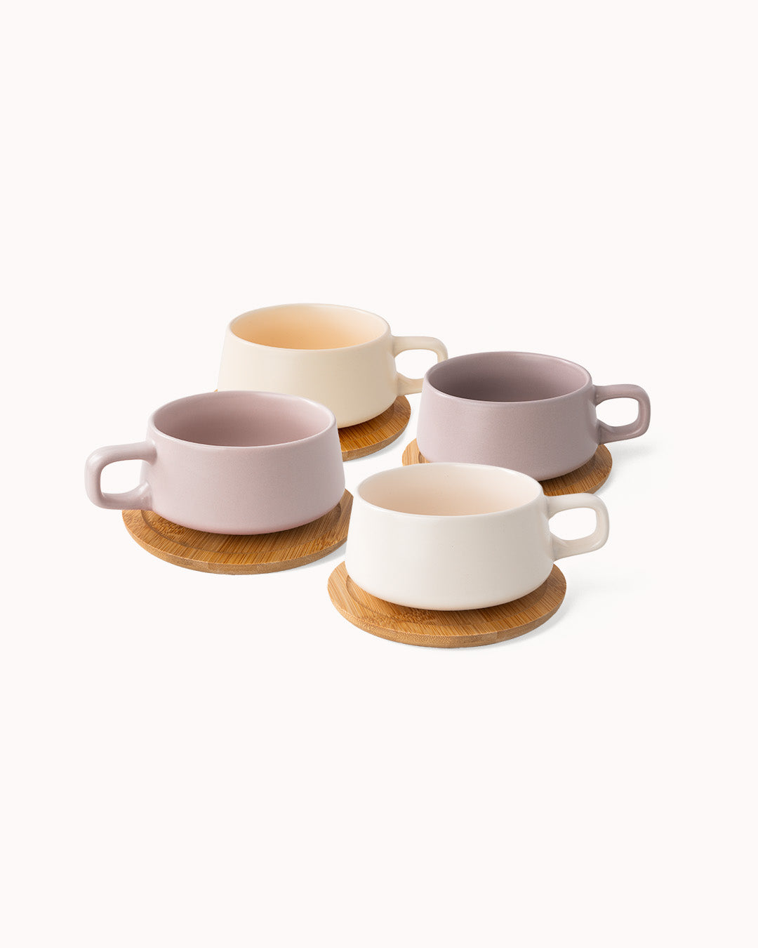 Tazze da cappuccino Luxe, set da 4, 320 ml