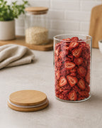 Barattolo di conservazione con coperchio in legno 1000 ml