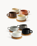 Set di lusso per cappuccino – 8 pezzi