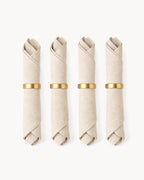 Set di 4 tovaglioli di stoffa 40x40 cm