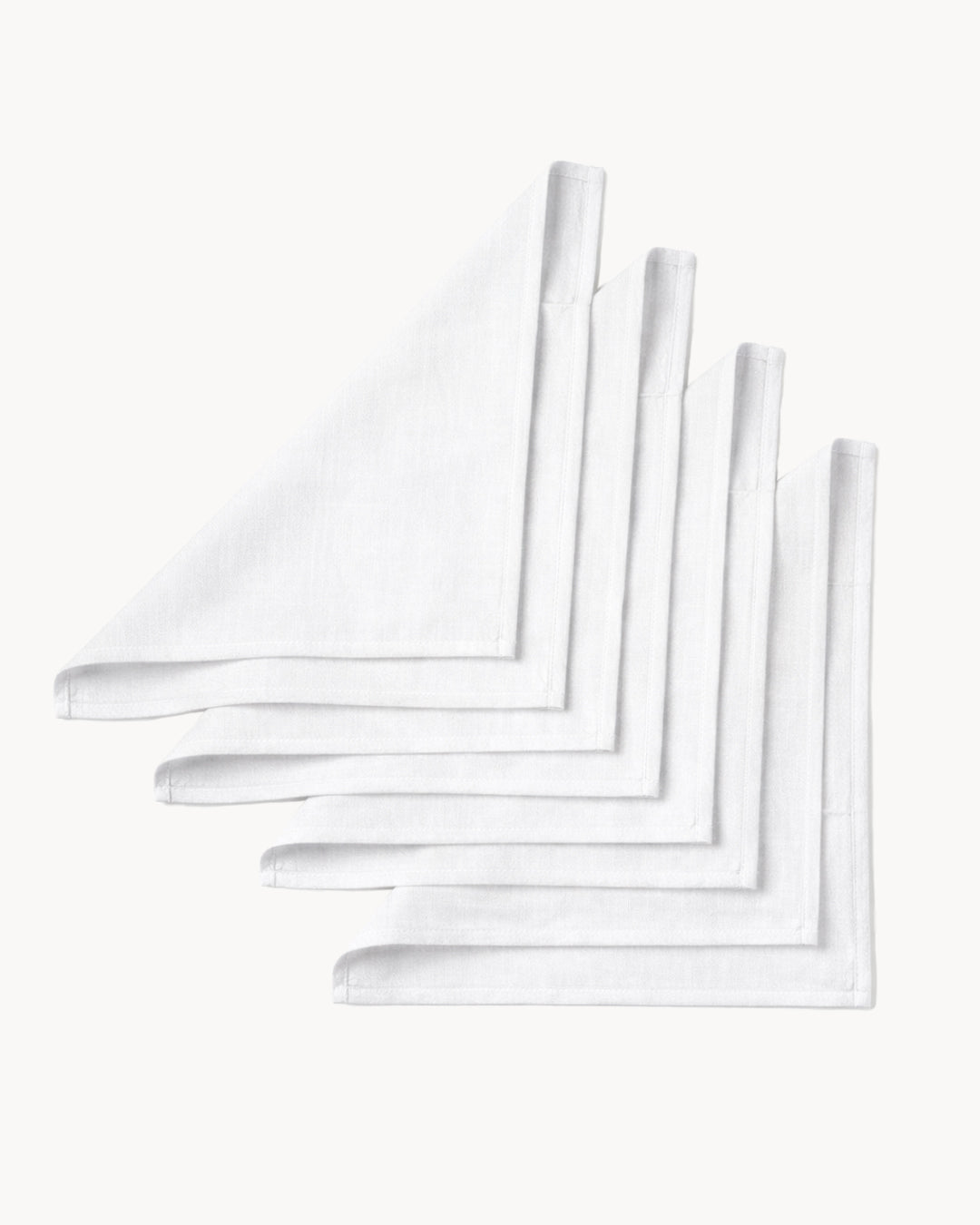 Set di 4 tovaglioli di stoffa 40x40 cm