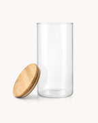 Barattolo per alimenti con coperchio in legno 1400 ml