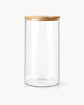 Barattolo per alimenti con coperchio in legno 1400 ml