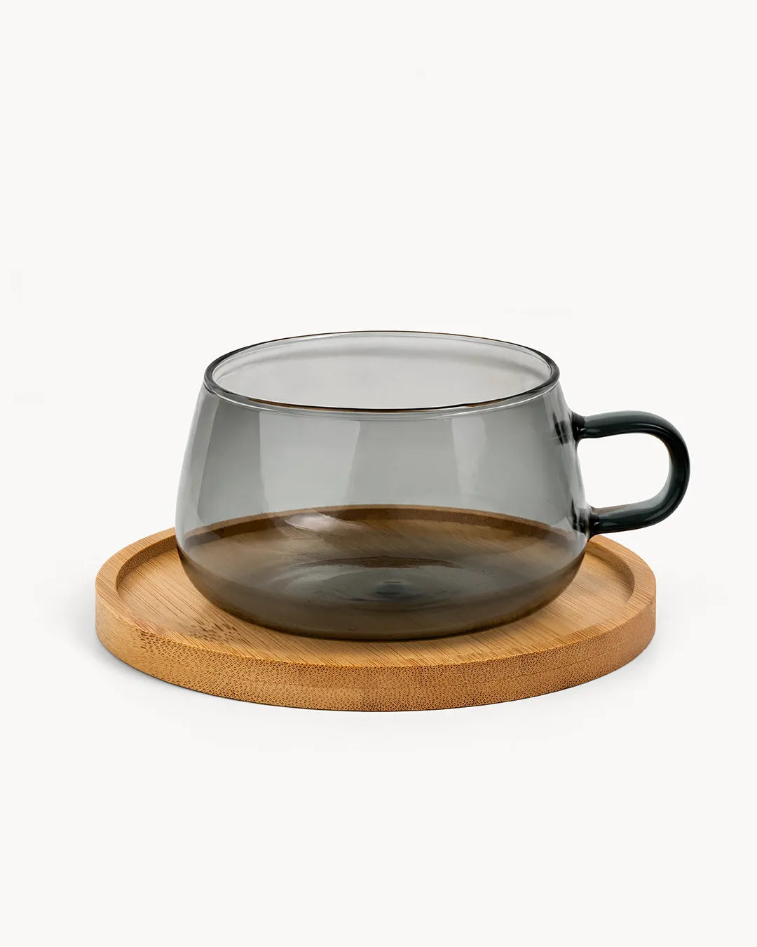 Set di 4 tazze da caffè in vetro Olea 280 ml