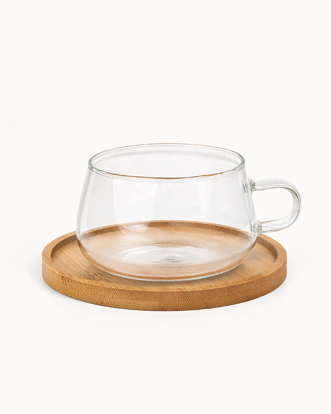 Set di 4 tazze da caffè in vetro Olea 280 ml