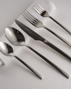 Set di posate argento in acciaio inox 18/10