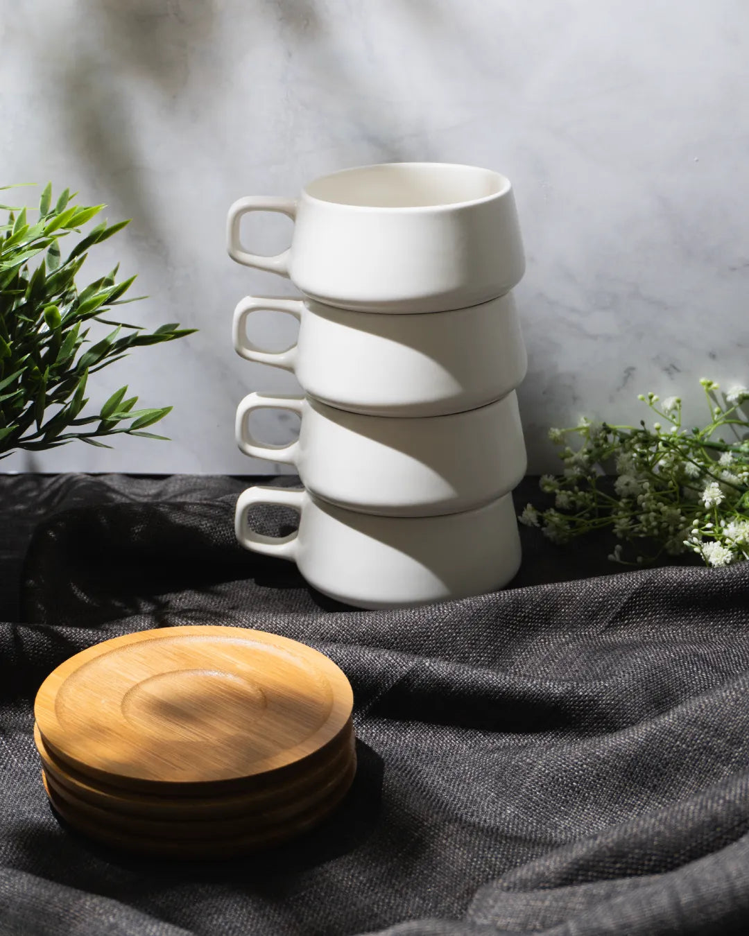 Tazze da cappuccino Luxe, set da 4, 320 ml