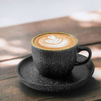 Miamio Cappuccinotassen Las Palmitas 6er Set Keramik 190ml