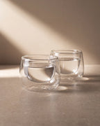 Bicchieri da cappuccino a doppia parete Lagoa, set da 2, 180 ml