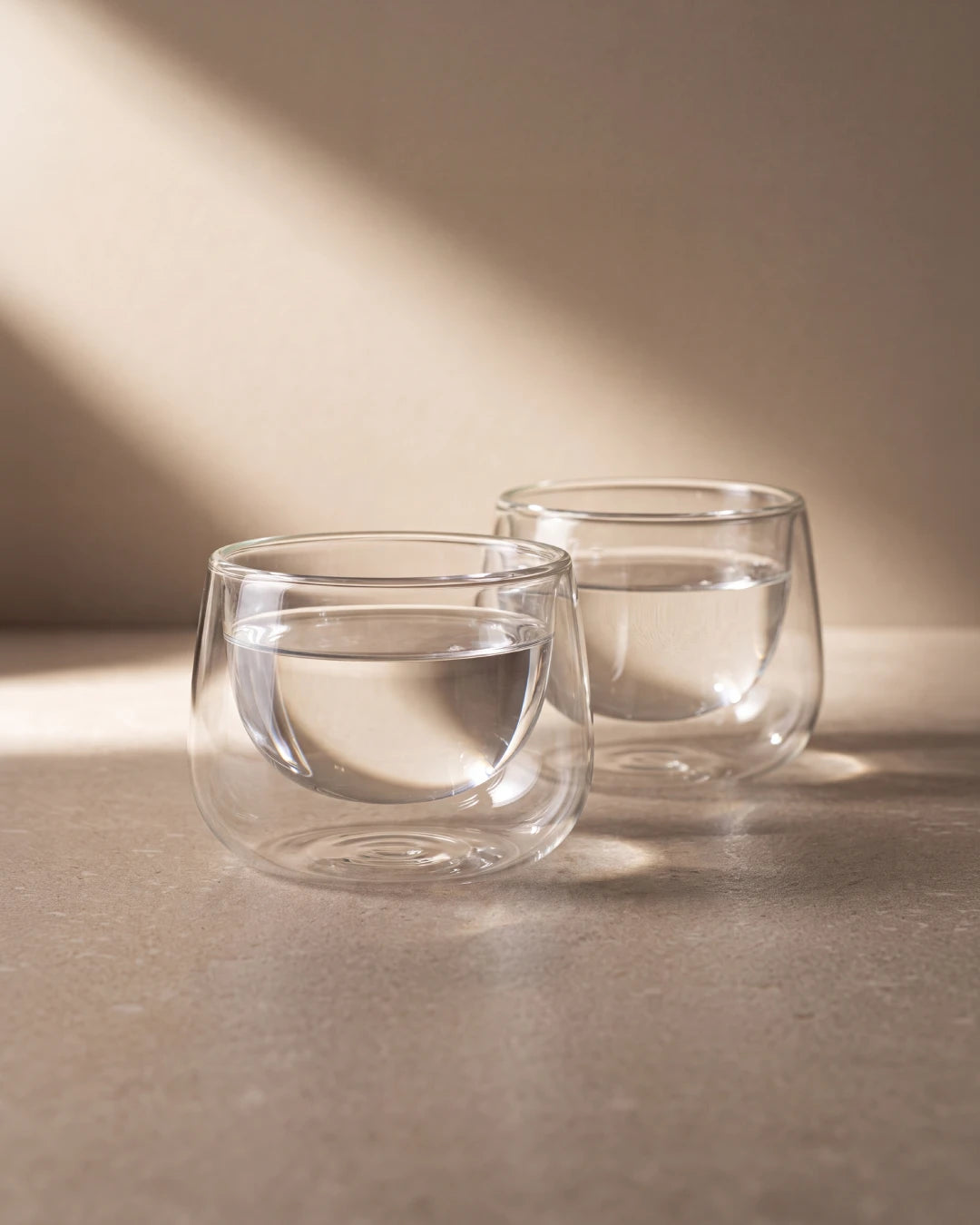 Bicchieri da cappuccino a doppia parete Lagoa, set da 2, 180 ml