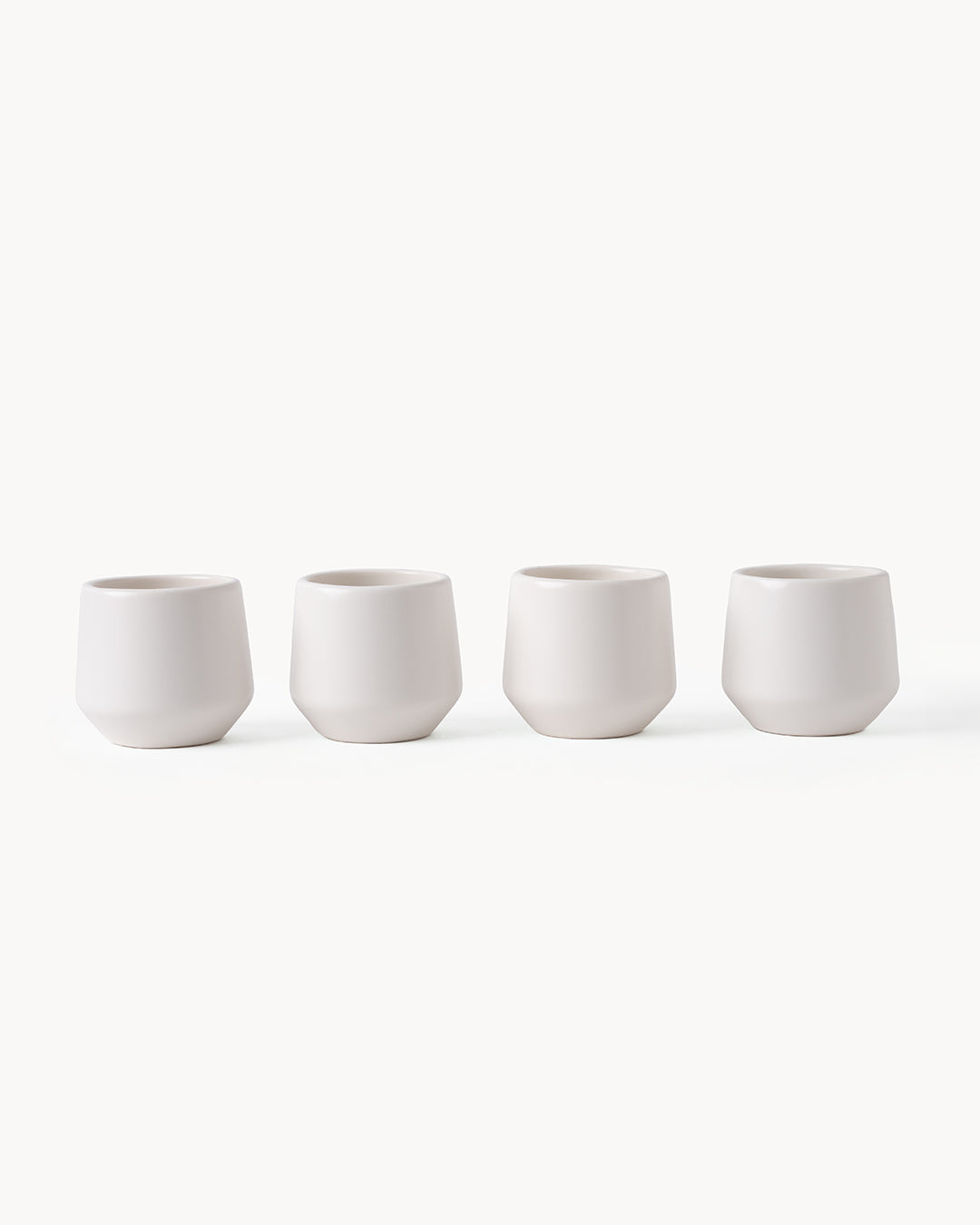 Miamio Espressotassen Luxe 4er Set Keramik 90ml