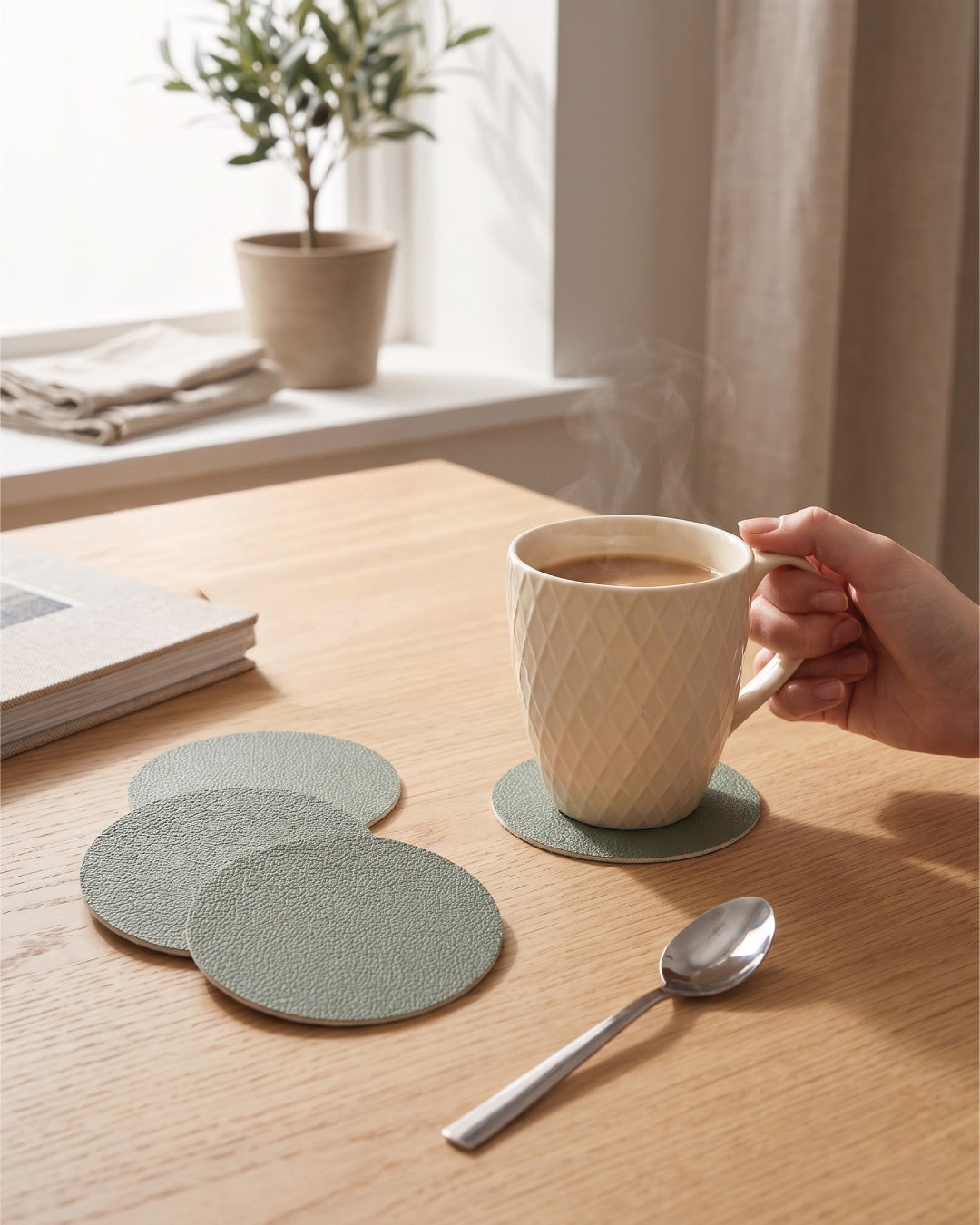 Sottobicchieri set da 4 pezzi 10 cm