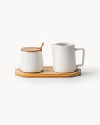 Set da servizio completo – Teiera con tazze e set per latte e zucchero